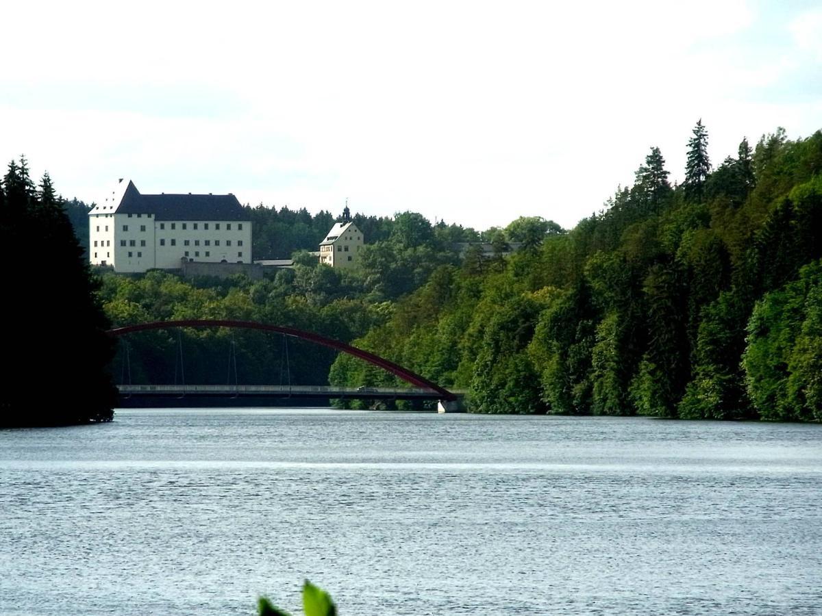 Ferienhof Alte Försterei Knau Exterior foto