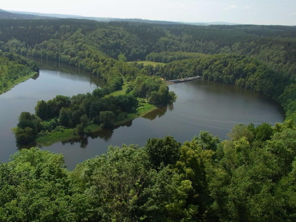 Ferienhof Alte Försterei Knau Exterior foto